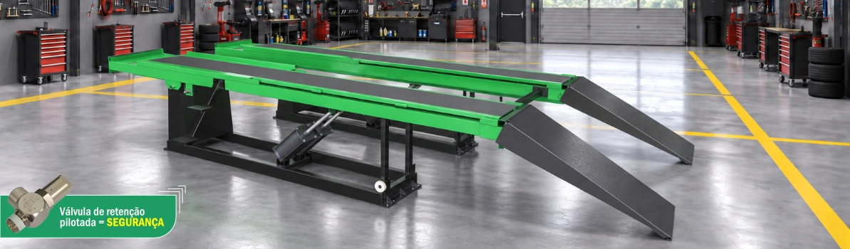 Rampa de alinhamento pneumática SBRP 5200